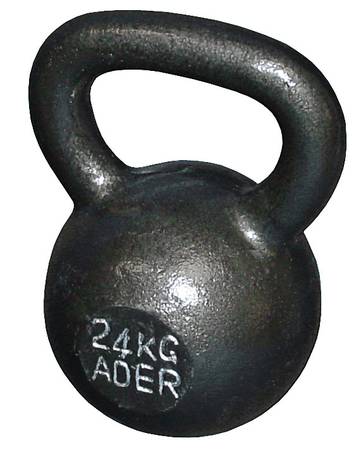 Ader Russian Premier Kettlebell Kettle Bell Kettleball Ball 24kg